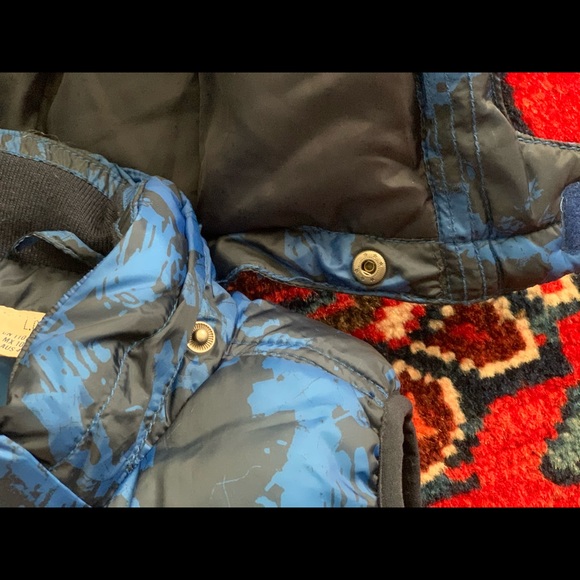 H&M L.O.G.G. Boys Zip Up Hooded Puffer Vest Jacket - Picture 7 of 9